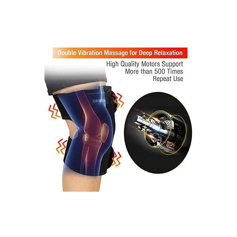 ARRIS Heating Knee Pad with Massage, Heated Knee Brace Wrap