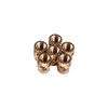 GIVIHGETI M2 Threaded Inserts Set, Press-in Nuts Brass Threaded Bushing,