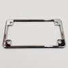 Chrome 7”x4” US Motorcycle License Plate Frame/Mount – Powder Coated