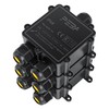 PEBA IP68 Waterproof Cable Junction Box, 3-Way Outdoor Cable Connector,