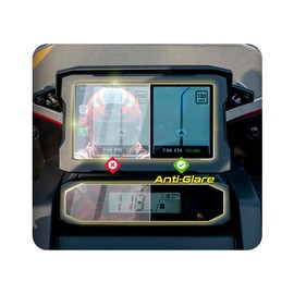 IPG Anti-Glare for HONDA 2020-24 CRF1100L Africa Twin Cluster Display Matte Finish Screen Protector Film Ultra Responsive Clarity Anti Scratch, Perfect for Outdoor Use for AfrTwin-AG