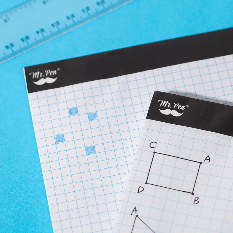 Mr. Pen- Graph Paper pads 8.5 x 11 Inches, 2