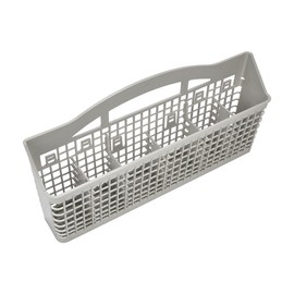 Whirlpool WP8562045 Genuine OEM Dishwasher Silverware Basket, White Replacement Part - Replaces 8562045