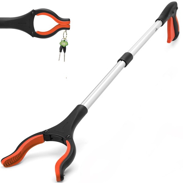 Reacher Grabber Pickup Tool, 32" Long Grabber Reacher Tool with