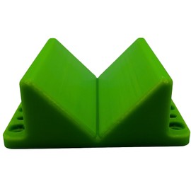 V Block Jig Fixture for Center Drilling on Round Work-Piece 2.5" Capacity, Multiple Colors Available (NEON GREEN)