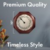 DayClocks Classic Day of The Week Wall Clock with Solid