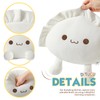 Ditucu Cute Dumpling Plush Pillow Funny Food Soup Stuffed Animal