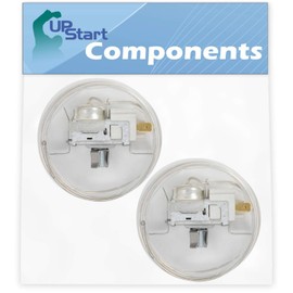 2-Pack 2198202 Cold Control Thermostat Replacement for Whirlpool ED5SHAXMB10 Refrigerator - Compatible with WP2198202 Refrigerator Temperature Control Thermostat - UpStart Components Brand