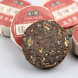 Ripe Pu-erh Tuo Tea Fermented Tea Glutinous Rice Fragrant Black Tea Old Puer Tea (250g)