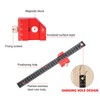 oumuik Marking Ruler, Marking Ruler, 300mm Combination Right Angle Woodworking