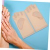 Baluue 1pair Anti-uv Fingerless Manicure Gloves for Professional Nail Care
