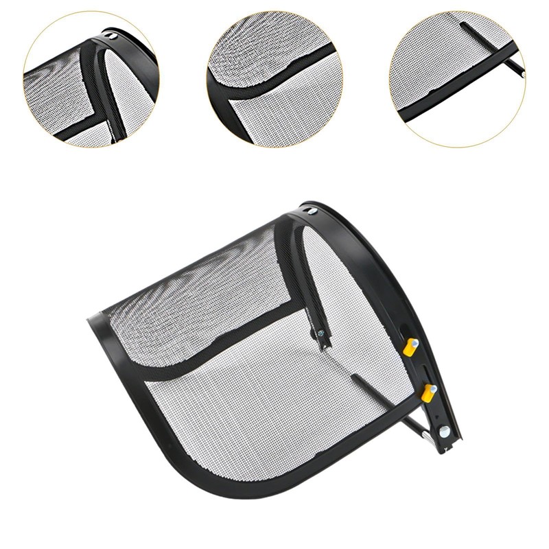Esquirla Weed Whacking Face Shield Steel Mesh Face Shield Practical
