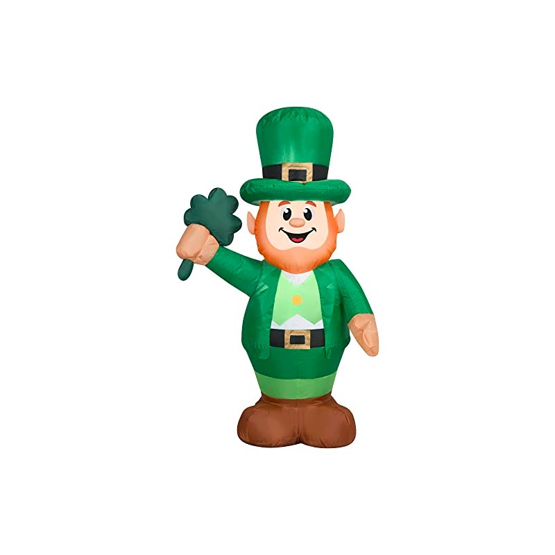 Gemmy Airblown Inflatable Leprechaun, 3.5 ft Tall