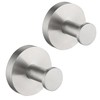 Fliverly Suction Cup Hooks for Shower, Bathroom, Kitchen, Glass Door,