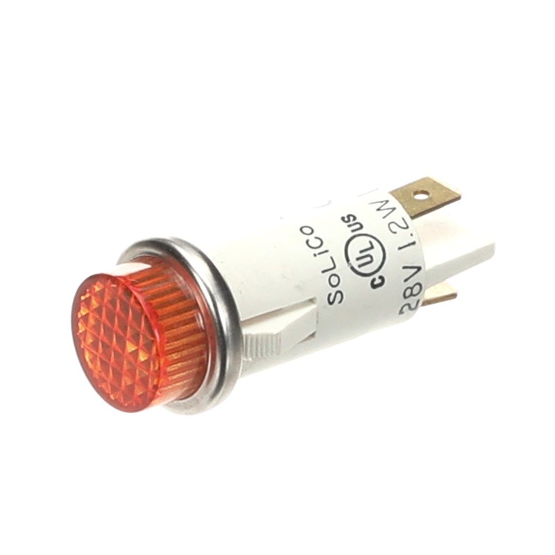 Blodgett Light, Indicator. 28V Amber, Round