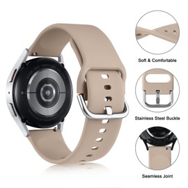 Meliya for Garmin Forerunner 245/245 Music Band, Garmin Forerunner645/645 Music Band, Garmin Forerunner 55/158 Band, 20mm Replacement Band for Venu 2 Plus/Venu Sq/Vivoactive 3/Vivomove