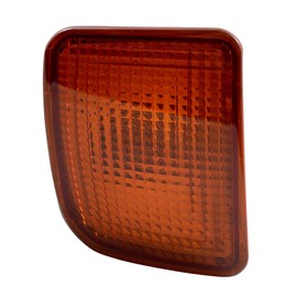 Brock Replacement Passengers Park Signal Front Marker Light Lamp Bumper Mounted Lens Compatible with 1998-2000 Pickup Truck 8151004010