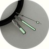 SHEAWA Green Luminous Hands DIY Repair Part for NH35/NH36 Clock