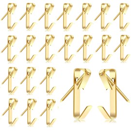 Picture Hooks for Hard Wall, 80pcs Picture Picture Hanger Hooks with Nails, Heavy Duty Photo Hooks Picture Hanging Hooks Picture Hanger Kit 30 lbs
