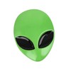 A ABSOPRO 3D Car Decorative Emblem Alien Head Shaped Decal