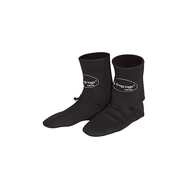 Frogg Toggs Neoprene Booties, Black, X-Large