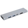 Computer Hub 7 in 1 Adapter USB3.1 CNC Process Office