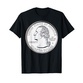 Oregon USA Quarter Dollar TShirt America United States T-Shirt