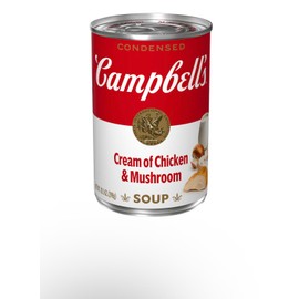 Campbell's Condensed Cream Of Chicken & Mushroom Soup 10.75 oz (Pack of 12)