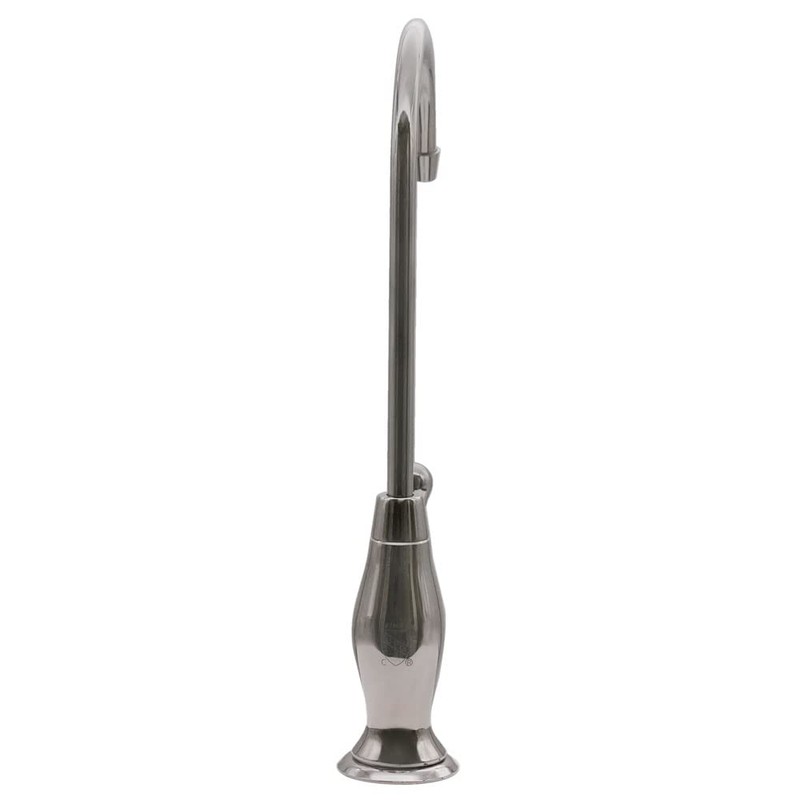 Westbrass D2033-NL-05 10" Classic 1-Lever Handle Cold Water Dispenser Faucet,