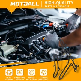 MOTOALL 13533JK21A Oil Gallery Gasket 2 Pcs Fit for Infiniti FX35 G35 G37 Replaces# 13533JK21B 13533JK20A