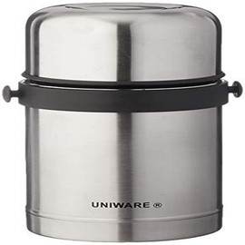 UNIWARE Insulated Stainless Steel Thermos Flask with Carrying Handle and Strap (800ML)