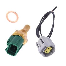 Coolant Temperature Sensor with Pigtail Connector, 89422-20010/89422-35010 Compatible for Compatible with Toyota Camry Corolla 4Runner Tacoma Tundra, Lexus ES350 RX300, Ford, GM, Mazda, Suzuki, Kia