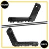 BXZ Front Bumper Cover Retainer Bracket Hold Mount Pair 2Pcs