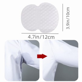 Underarm Sweat Pads,Armpit Sweat Pads for Women and Men,Premium Sweat Shield Fight Hyperhidrosis,Disposable Underarm Pads for Sweating Women,Comfortable Unflavored, Non Visible (120 Packs)
