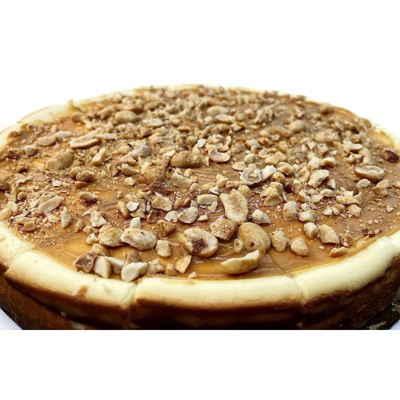 Andy Anand Peanut Cheesecake with Crunchy Bits 9" (2 lbs),