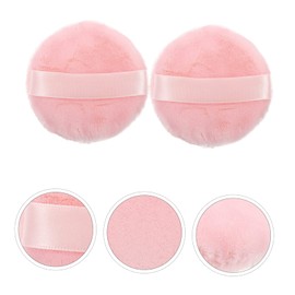 OHPHCALL Blending Sponge for Makeup Soft Fluffy Round Face Powder Puff Reusable Skin-friendly for Women