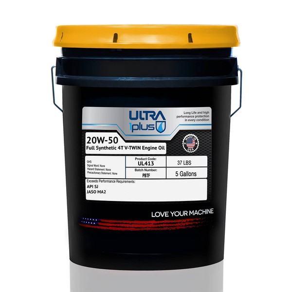 Ultra1Plus SAE 20W-50 Full Synthetic Motorcycle Engine Oil V-Twin API