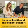 Vitamina Apoyo Inmunologico 120 Masticables Sabor Naranja