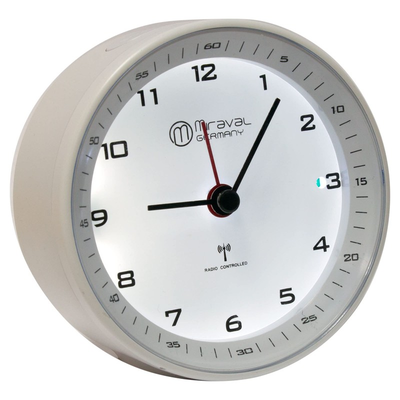 Miraval Premiumline DCF77 Wireless Alarm Clock Travel Alarm Clock Analogue