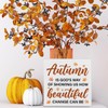 Autumn Sign Fall Wood Block Sign Rustic Fall Quote Wooden