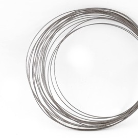 Z-LEAP 0.5 mm Superfine Diamond Wire Saw Blade for Cutting Jade Metal Marble Granite Concrete Wood Glass DIY Tool - 5 Meters/Lot