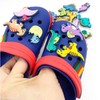 Decorating dinosaur-shaped slippers and accessories Part 10-Dinosaur-Yellow Purple 9ea