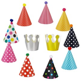 Birthday Hat Crown For Festival Birthday Party Set 11 Pcs