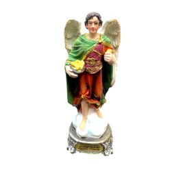 Moviebros Archangel Barachiel Religious Statue, Luciana Collection, Hand-Painted Figurine, 5 inches