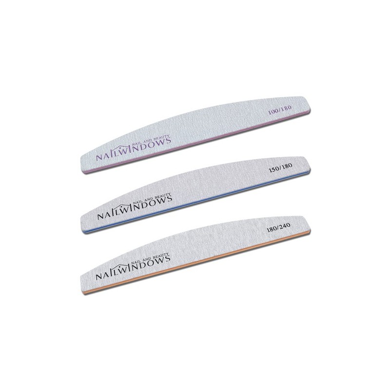 Nail Window Premium Korean-made Zebra Nail File 10-Pack Wood File