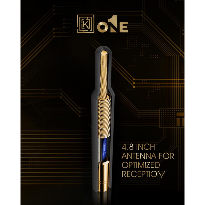 KEYO1E Short Antenna Compatible with 2002-2013 4Runner / Internal Copper