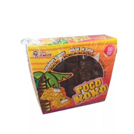 Dulce Kokito Roco koko Coconut candy (Quiebra muelas) Dulces Kokito  50-pcs BOX  with 9.52oz