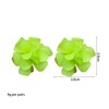 Chanaiqw Boho Flower Floral Petal Cluster Statement Stud Earrings for