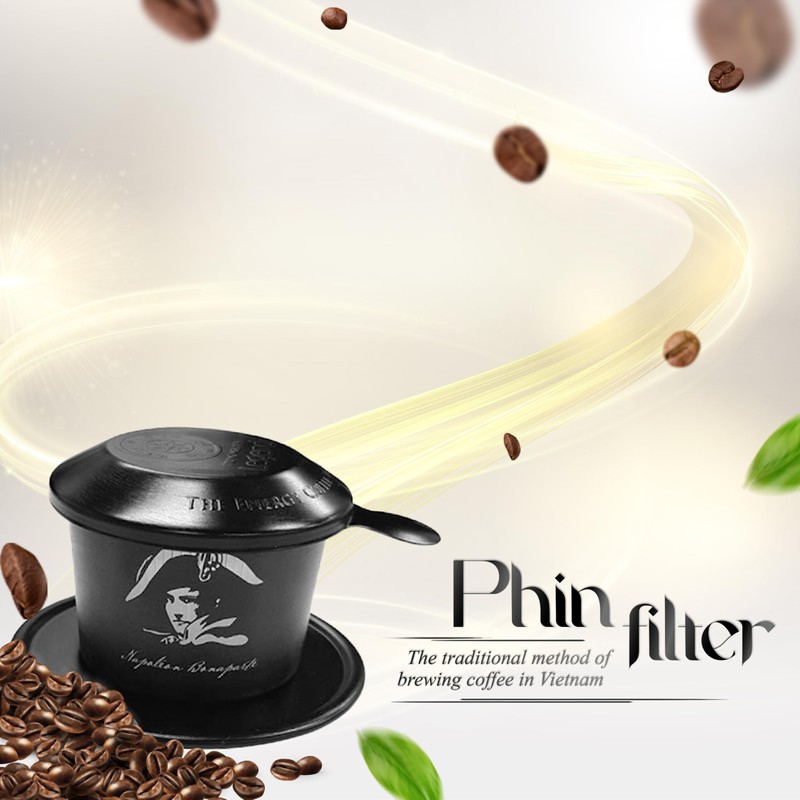 TRUNG NGUYEN LEGEND Vietnamese Pour Over Filter Set, Traditional Phin