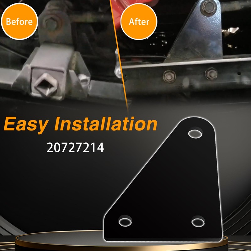 KPALAG Bracket Cab Support Mount Plate Bracket Cab Black Mounting